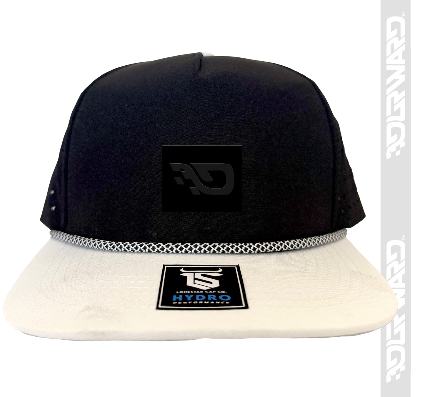 Black/White Performance Rope Hat